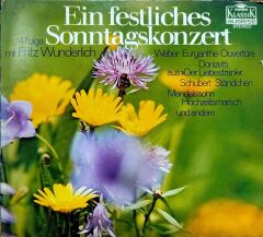 Fritz Wunderlich – Ein Festliches Sonntagskonzert, 4. Folge LP