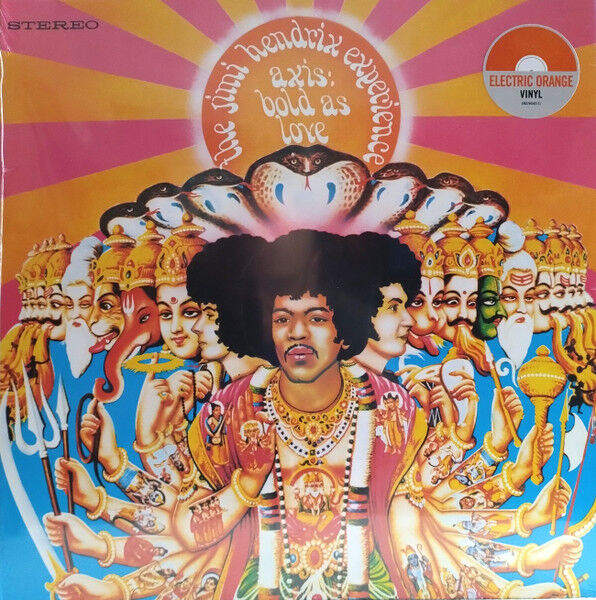 The Jimi Hendrix Experience – Axis: Bold As Love Electric Orange