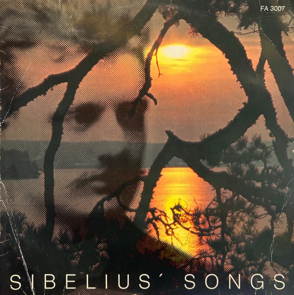 Jean Sibelius - Jorma Hynninen, Ralf Gothoni ‎– Sibelius´ Songs 1975 BASKI LP