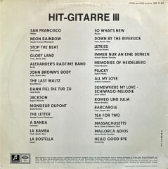 Karl-Heinz Kästel Und Seine Gitarren – Hit - Gitarre III LP