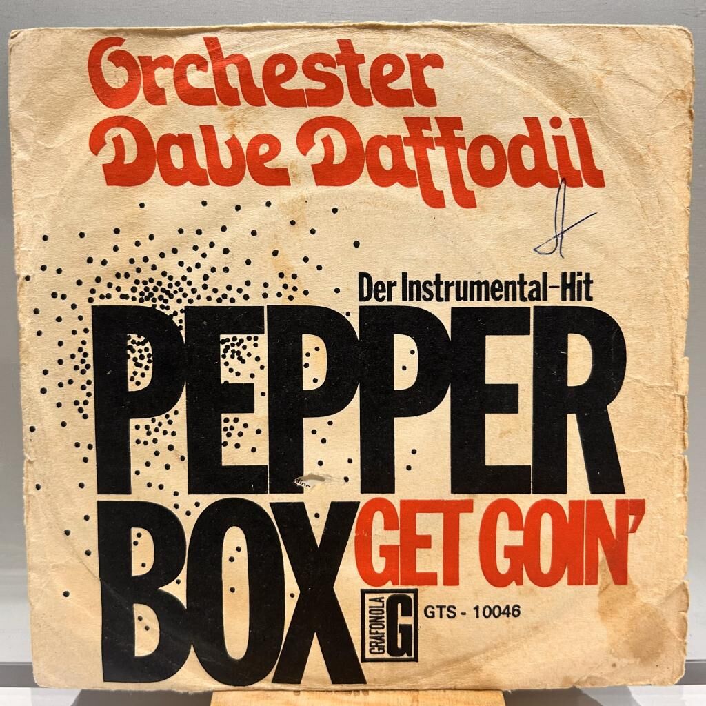 Orchester Dave Daffodil ‎– Pepper Box 1974 BASKI 45LİK