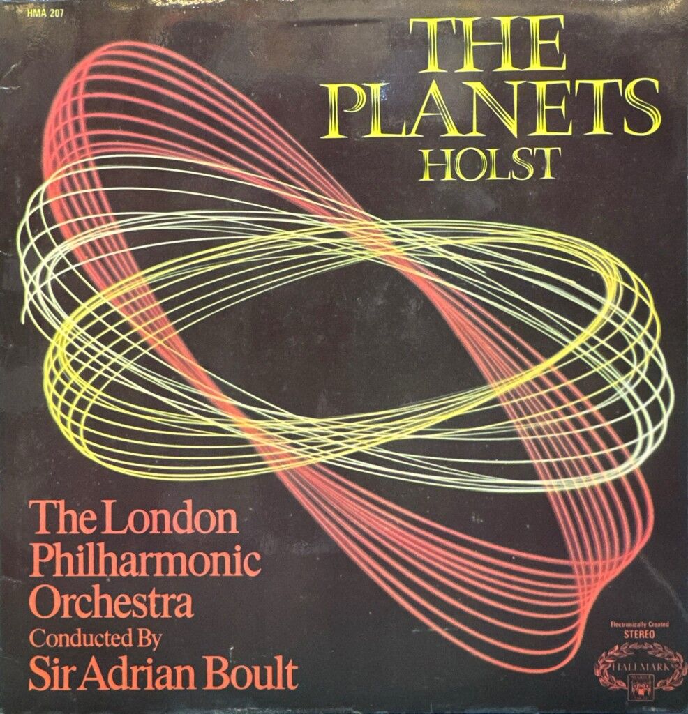 Holst - The London Philharmonic Orchestra Conducted By Sir Adrian Boult – The Planets LP