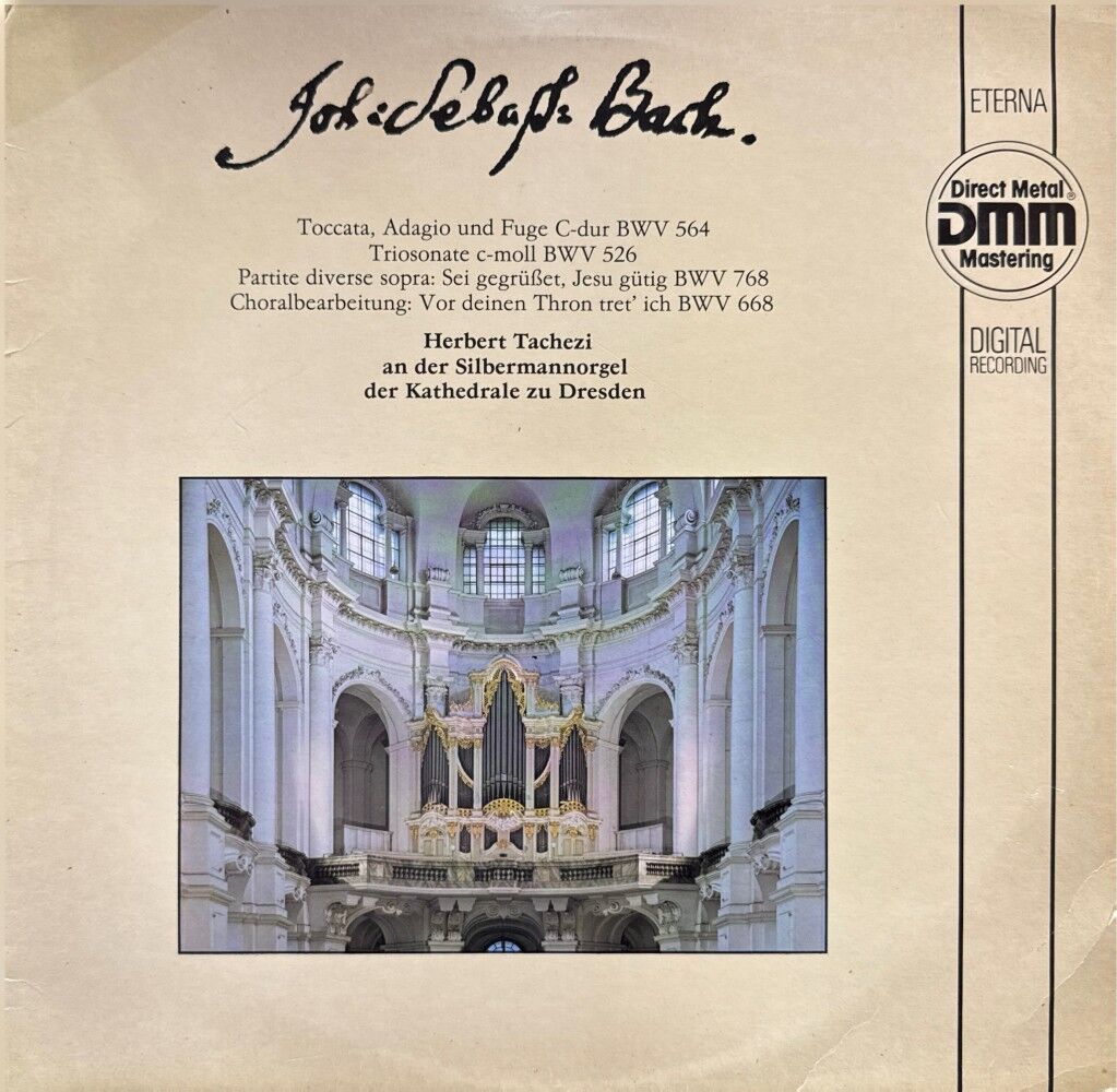 Johann Sebastian Bach - Herbert Tachezi – Orgelwerke BWV 564, 526, 768, 668 LP