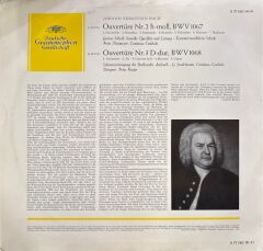 Johann Sebastian Bach - Gustav Scheck / Fritz Rieger – Ouvertüre Nr. 2 h-moll, BWV 1067 / Ouvertüre Nr. 3 D-dur, BWV 1068 LP