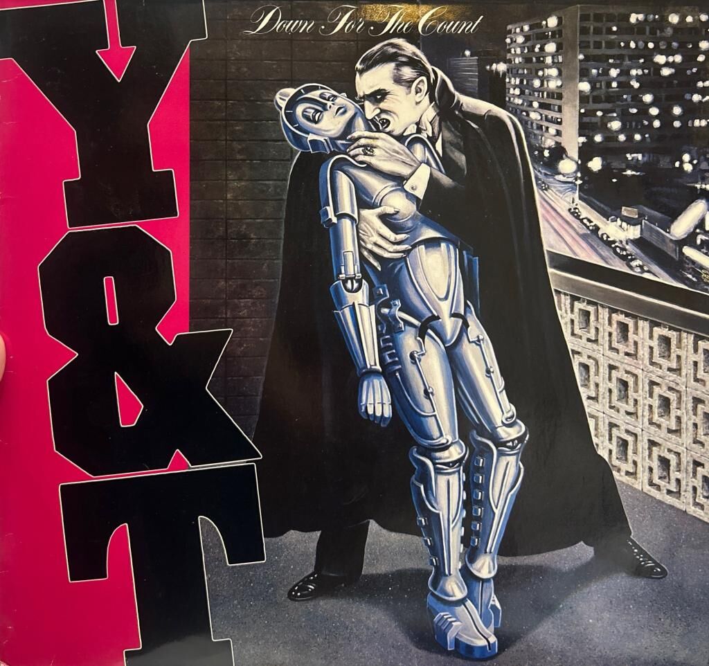 Y & T – Down For The Count 1985 BASKI LP