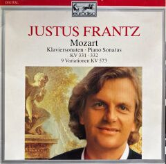 Justus Frantz, Mozart – Klaviersonaten ∙ KV 331 ∙ 332 / 9 Variationen KV 573 LP