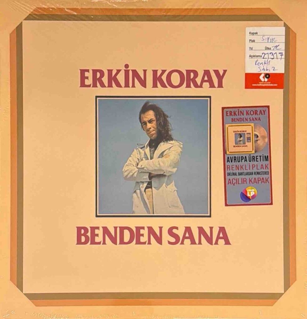 Erkin Koray – Benden Sana (Renkli Plak)