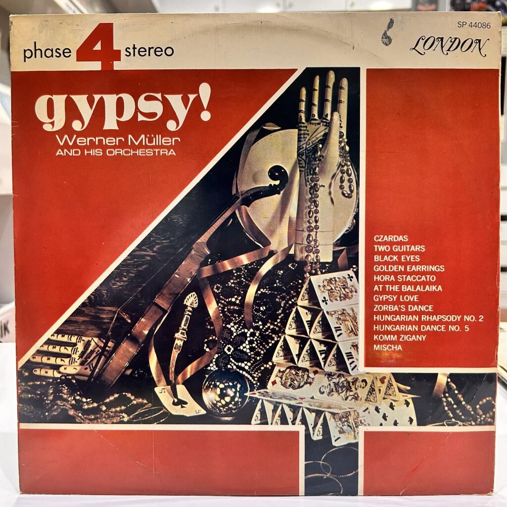 Werner Müller And His Orchestra ‎– Gypsy! 1971 BASKI LP