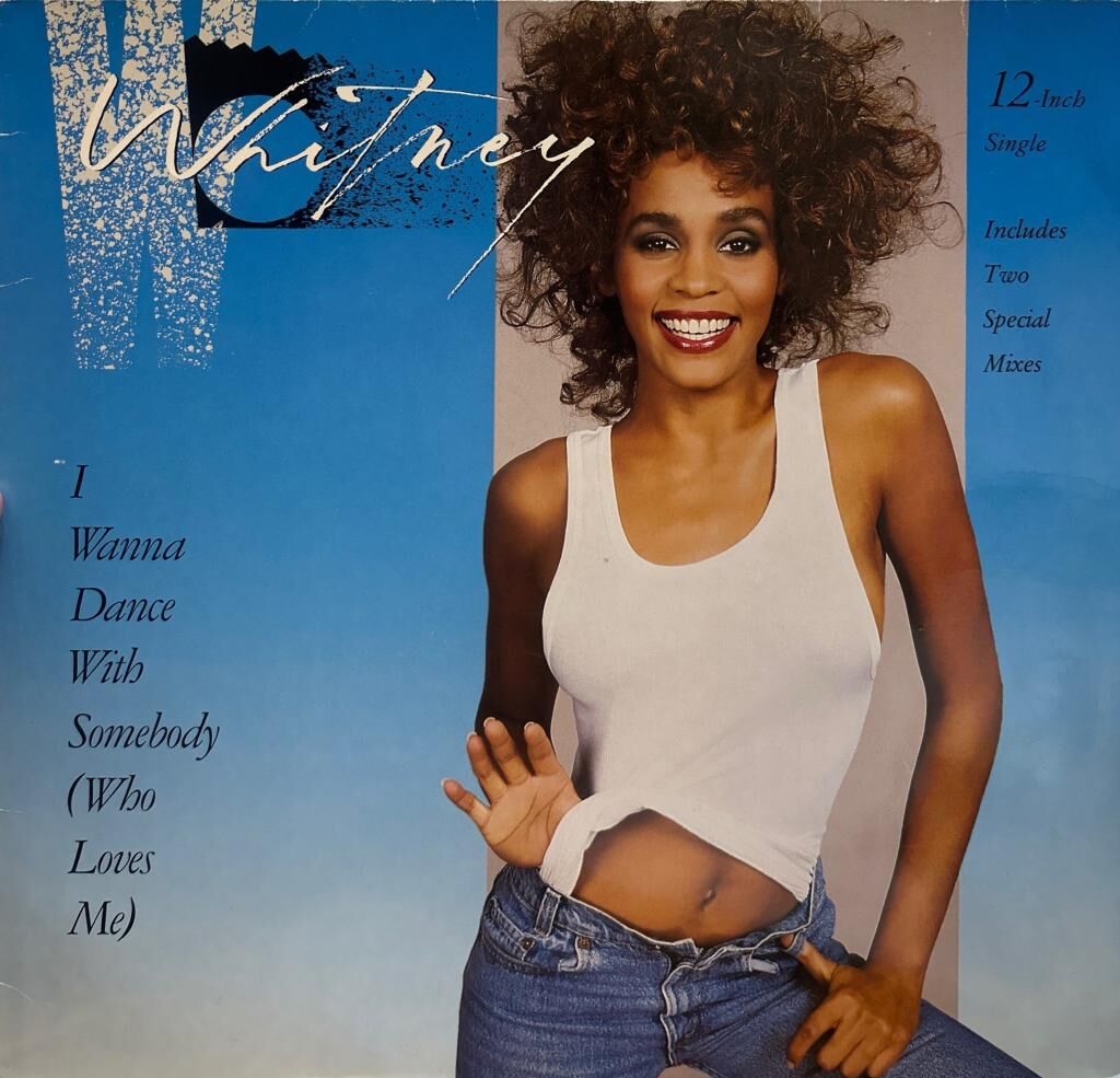 Whitney Houston – I Wanna Dance With Somebody (Who Loves Me) 12'' 45RPM MAXI SINGLE PLAK