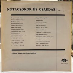 Lakatos Sándor És Cigányzenekara* ‎– Nótacsokor Ès Csárdàs MACAR BASKI LP