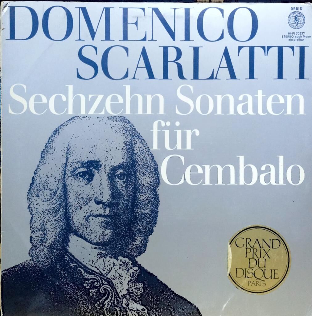 Domenico Scarlatti – Sechzehn Sonaten für Cembalo LP