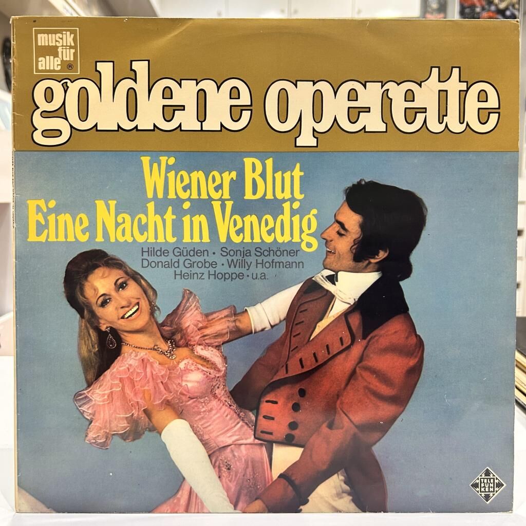 GOLDEN OPERETTE Wiener Blut / Eine Nacht In Venedig 1970LER BASKI LP