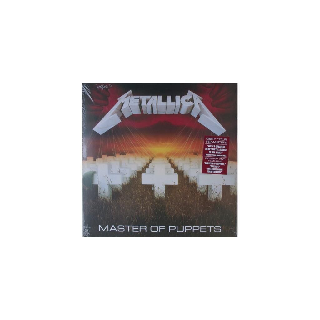 Metallica ‎– Master Of Puppets Plak
