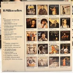 16 Million Sellers DEAN MARTIN NAT KING COLE ANTHONY QUINN KYU SAKAMOTO VE DİĞERLERİ 1980 BASKI LP