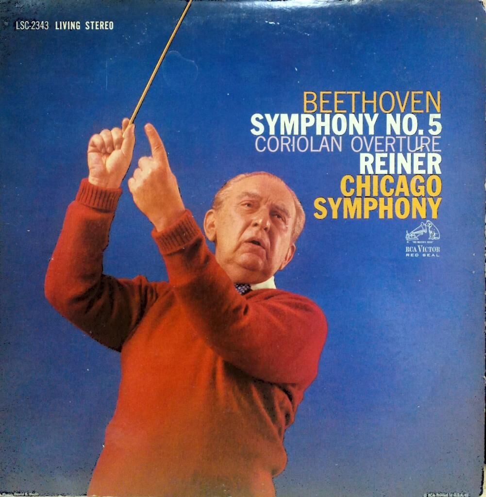 Beethoven*, Reiner*, Chicago Symphony* – Symphony No. 5 / Coriolan Overture LP