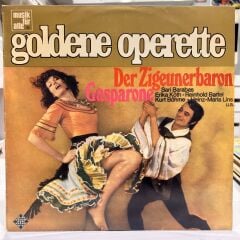 GOLDENE OPERETTE Sari Barabas • Erika Köth • Reinhold Bartel • Kurt Böhme • Heinz-Maria Lins* ‎– Der Zigeunerbaron / Gasparone 1970LER BASKI LP
