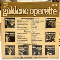 GOLDENE OPERETTE Sari Barabas • Erika Köth • Reinhold Bartel • Kurt Böhme • Heinz-Maria Lins* ‎– Der Zigeunerbaron / Gasparone 1970LER BASKI LP