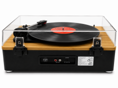 Crownwell Turntable Record Player Vegas E-11 AT3600 İğne Dahili Amfili Hoparlörlü Ambalajında Sıfır