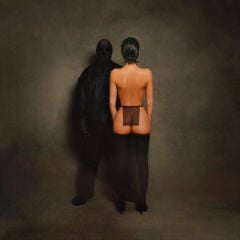 Kanye West & Ty – Vultures 1 Kahverengi Mermer Desenli Plak