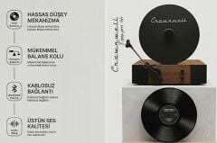 Crownwell Dikey Tasarımlı Retro-Modern Pikap