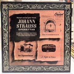 Johann Strauss – Operettas 1960LAR BASKI LP