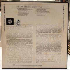 Johann Strauss – Operettas 1960LAR BASKI LP