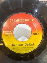 Orhan Gencebay – Kaderimin Oyunu / Efkar Bastı Gönlümü 1971 BASKI 45LİK
