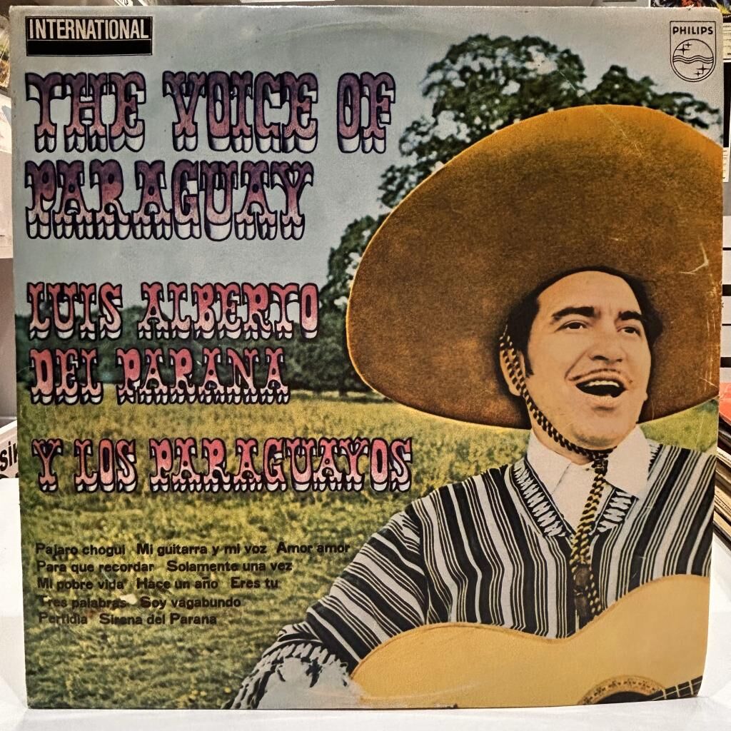 Luis Alberto Del Parana Y Su Trio Los Paraguayos – Mi Guitarra Y Mi Voz 1960LAR BASKI LP