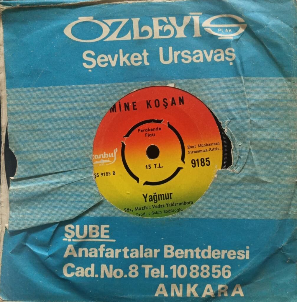 Mine Koşan – Vicdan Azabı / Yağmur 45'lik