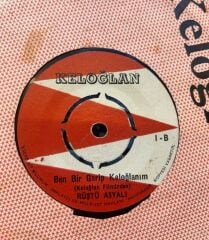 Rüştü Asyalı ‎– Uyan Güzel / Ben Bir Garip Keloğlanım 1971 BASKI 45LİK