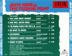DİKKAT CD !!! John Mayall – The Turning Point CD