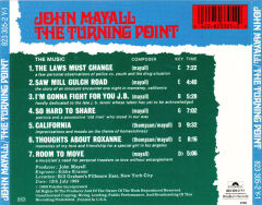 DİKKAT CD !!! John Mayall – The Turning Point CD