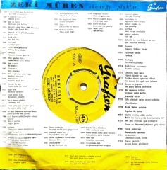 Zeki Müren – Bekleyiş / İki Damla Göz Yaşı 45'lik