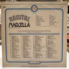 Marcella ‎– Recital - Registrato Dal Vivo Alla ''Bussola'' 1975 BASKI LP