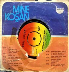 Mine Koşan – Ömrüm Seninle Geçsin / Muhtacım Temiz Aşka 45'lik