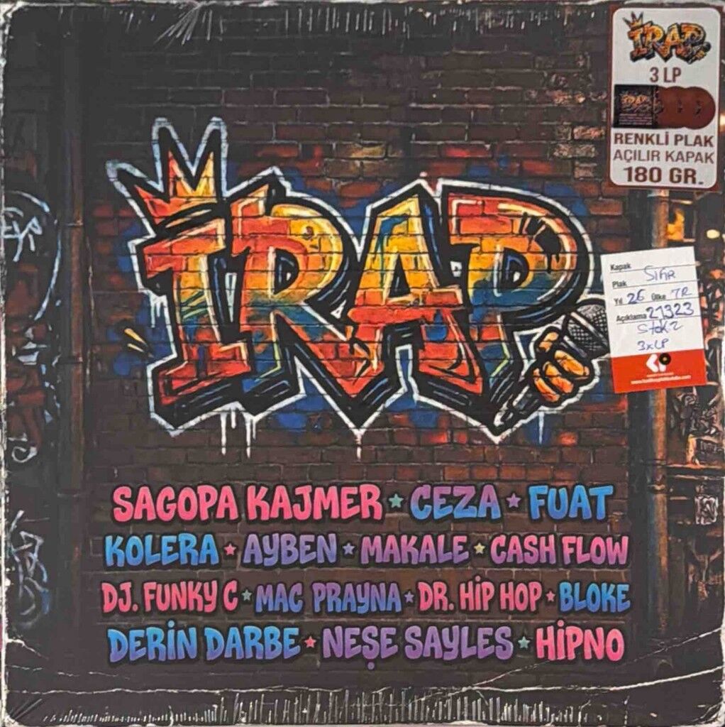 Various - iRap (Türkçe Rap Derleme Albüm) (Renkli Plak)
