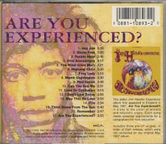 DİKKAT CD !!! The Jimi Hendrix Experience – Are You Experienced? CD