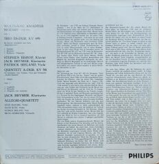 Mozart - Allegri Quartet*, Stephen Bishop*, Jack Brymer, Patrick Ireland – Stadler Quintet / Kegelstatt Trio LP