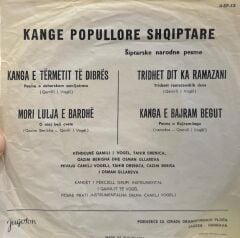 Qamili I Vogël ‎– Kanga E Tërmetit Të Dibrës 1968 YUGOSLAV BASKI 45LİK