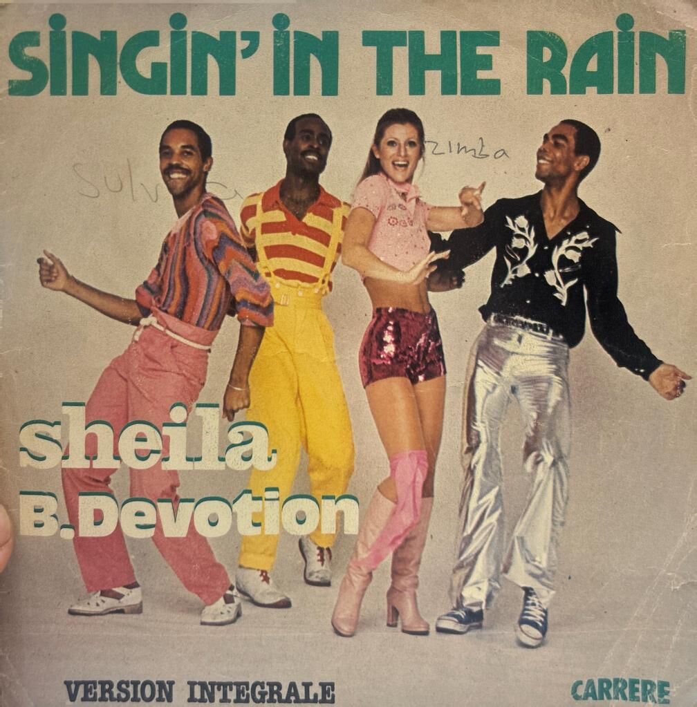 Sheila B. Devotion – Singin' In The Rain 1977 BASKI 45LİK