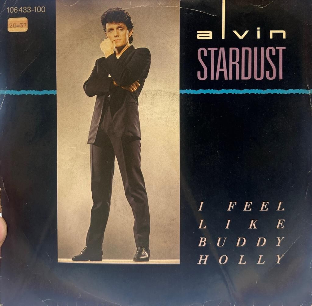 Alvin Stardust – I Feel Like Buddy Holly 1984 AVRUPA BASKI 45LİK