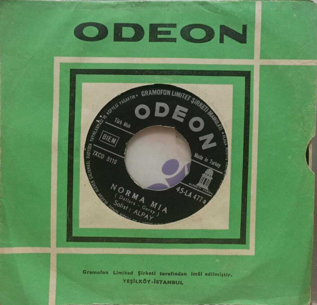 Alpay – Norma Mia / Maç Twist 45'lik