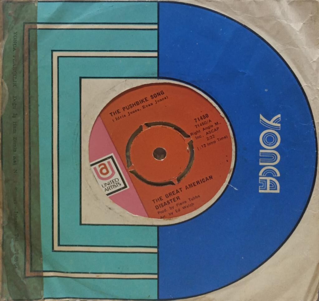 The Great American Disaster – The Pushbike Song / Sister Lily 45'lik