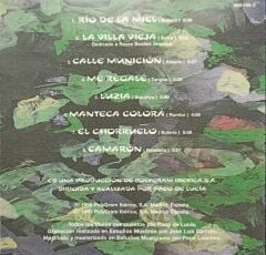 DİKKAT CD Paco De Lucía – Luzia CD