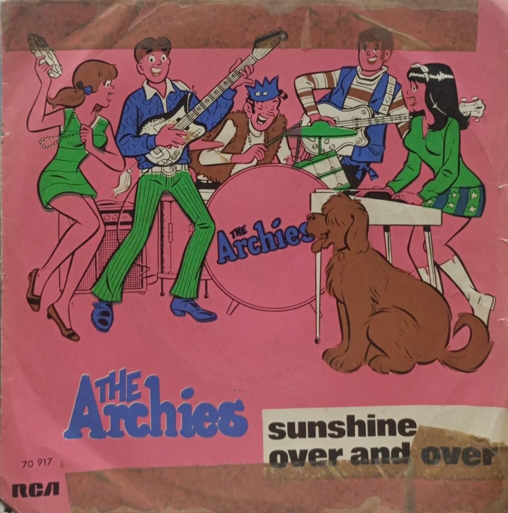 The Archies – Sunshine / Over And Over 45'lik