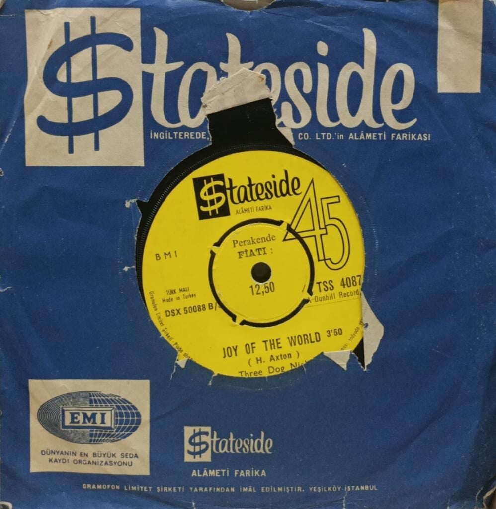 Three Dog Night – Liar / Joy Of The World 45'lik