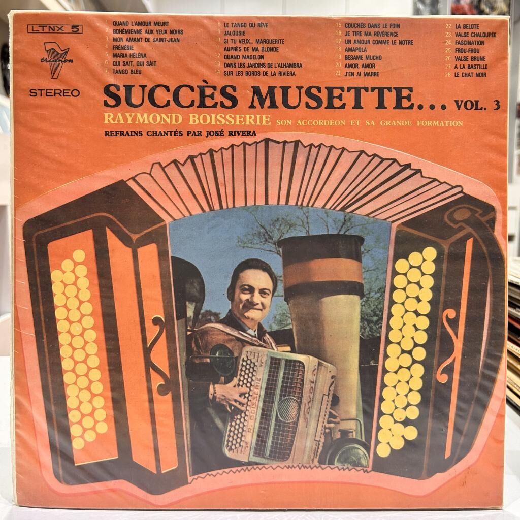 Raymond Boisserie Et Son Orchestre Musette - SUCCES MUSETTE VOL 3 LP