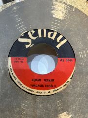 Yurdagül Eroğlu – Yalnız Bırakıp Gitme / Açmam Açamam DÖNEM BASKI 45LİK