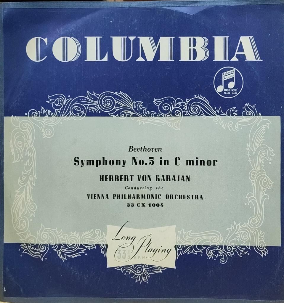 Beethoven - Vienna Philharmonic Orchestra*, Herbert von Karajan – Symphony No. 5 In C Minor LP