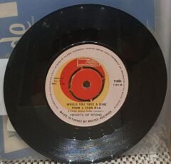 Hearts Of Stone – Thank You - Would You Take A Dime From A Poor Man 45'lik